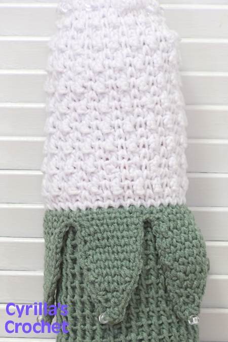 White Corn Plastic Bag Holder