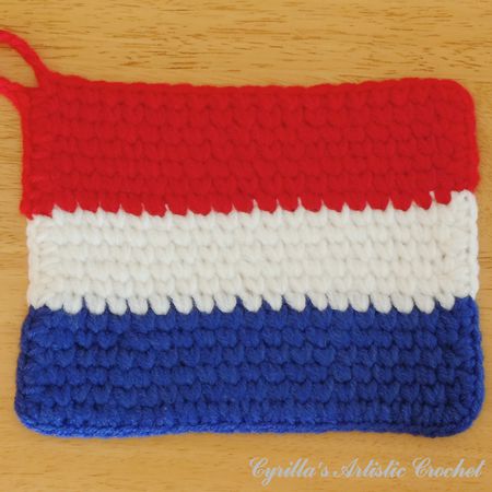 Netherlands Flag Potholder