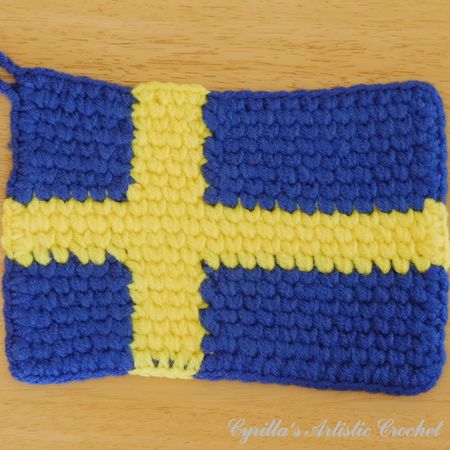 Sweden Flag Potholder
