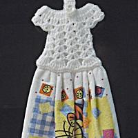 Tigger Crochet Dress Kitchen Towel