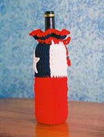 Chile Flag Wine Bottle Gift Bag