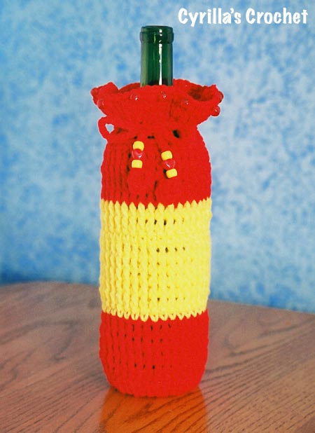 Spain Flag Wine Gift Bag