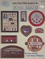Easy Cross Stitch Projects for Wood Shapes