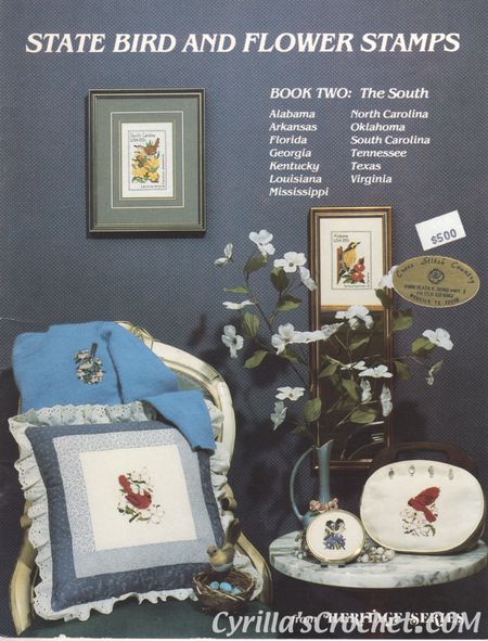 State Bird and Flower Stamps - Book 2 The South