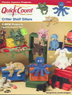 Quick Count Critter Shelf Sitters
