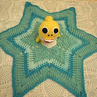 Baby Shark Security Blanket