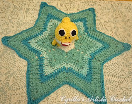 Baby Shark Security Blanket