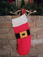 Santa Christmas Stocking